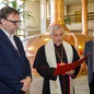 Biskup Kročil požehnal v Budvaru světlý ležák. Výtěžek z piva pomůže Charitě. Biskup Kročil požehnal v Budvaru světlý ležák. Výtěžek z piva pomůže Charitě.