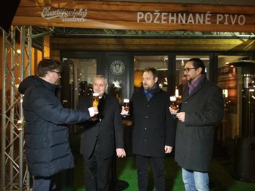 Zahájení prodeje Požehnaného piva