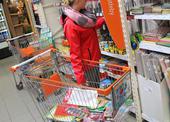 V supermarketu Terno jsme nakoupili za 1 000 Kč, které společnost Jednota darovala. Děkujeme!