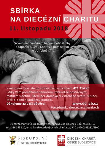 Sbírka na DCHCB_listopad 2018