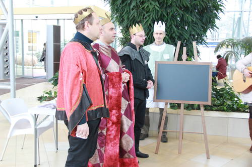 Tři králové přinesli požehnání do českobudějovické nemocnice